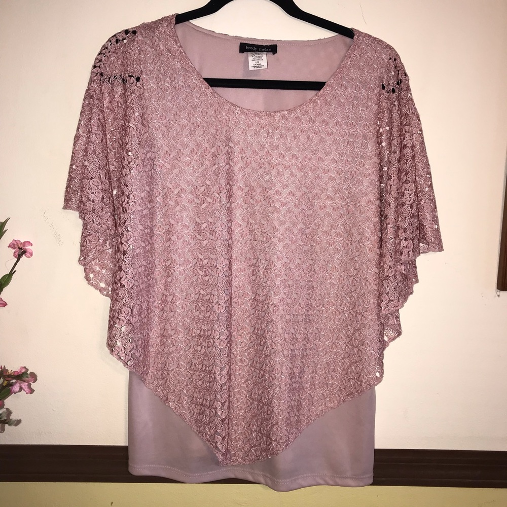 Brody miles lace top Size L